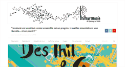 Desktop Screenshot of philharmonieqsd.org